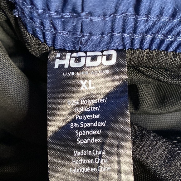 Hood, men’s, XL, blue athletic elastic waistband shorts, NWT - Picture 3 of 5